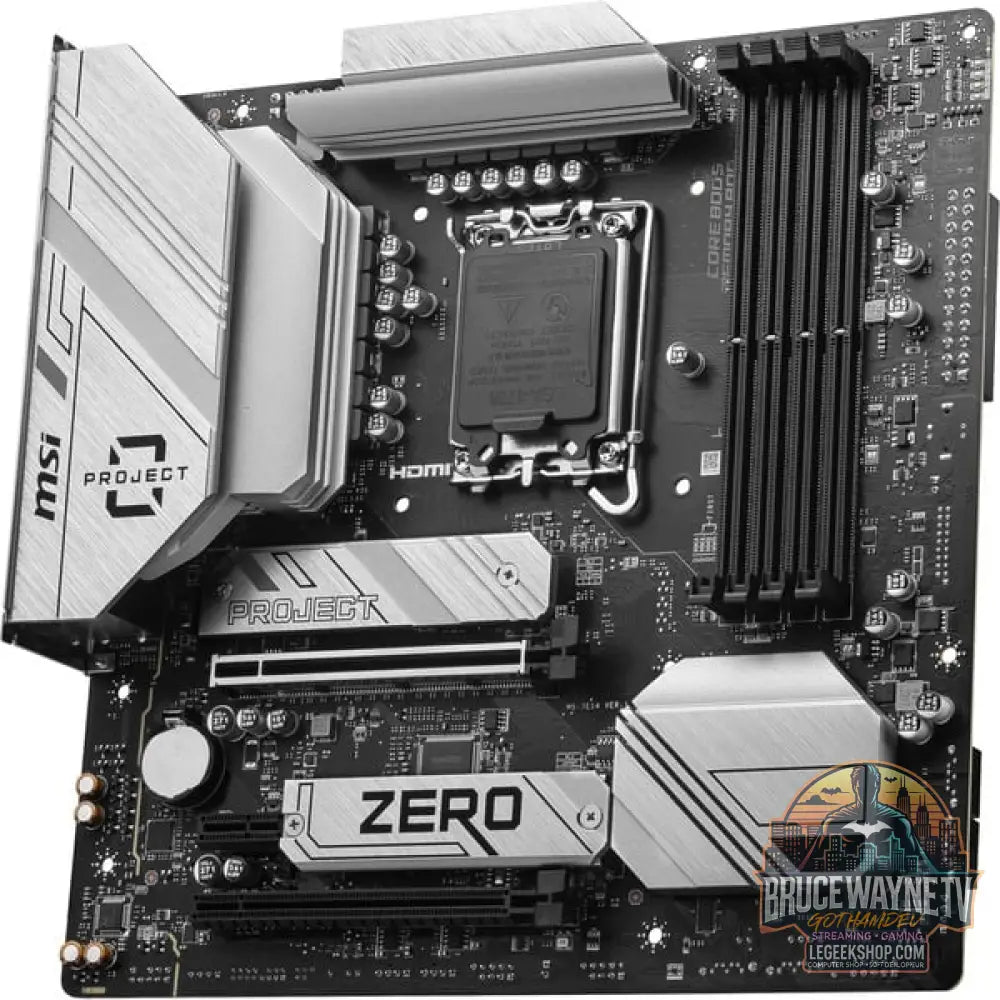 MSI B760M PROJECT ZERO, carte mère - MSI - vue 9