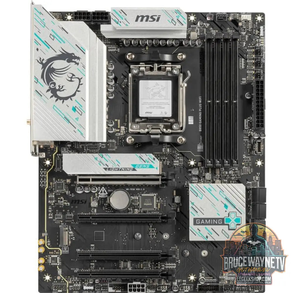 MSI B850 GAMING PLUS WIFI, carte mère - MSI - vue 3
