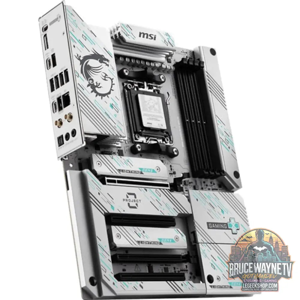 MSI B850 GAMING PLUS WIFI PZ, carte mère - MSI - vue 2