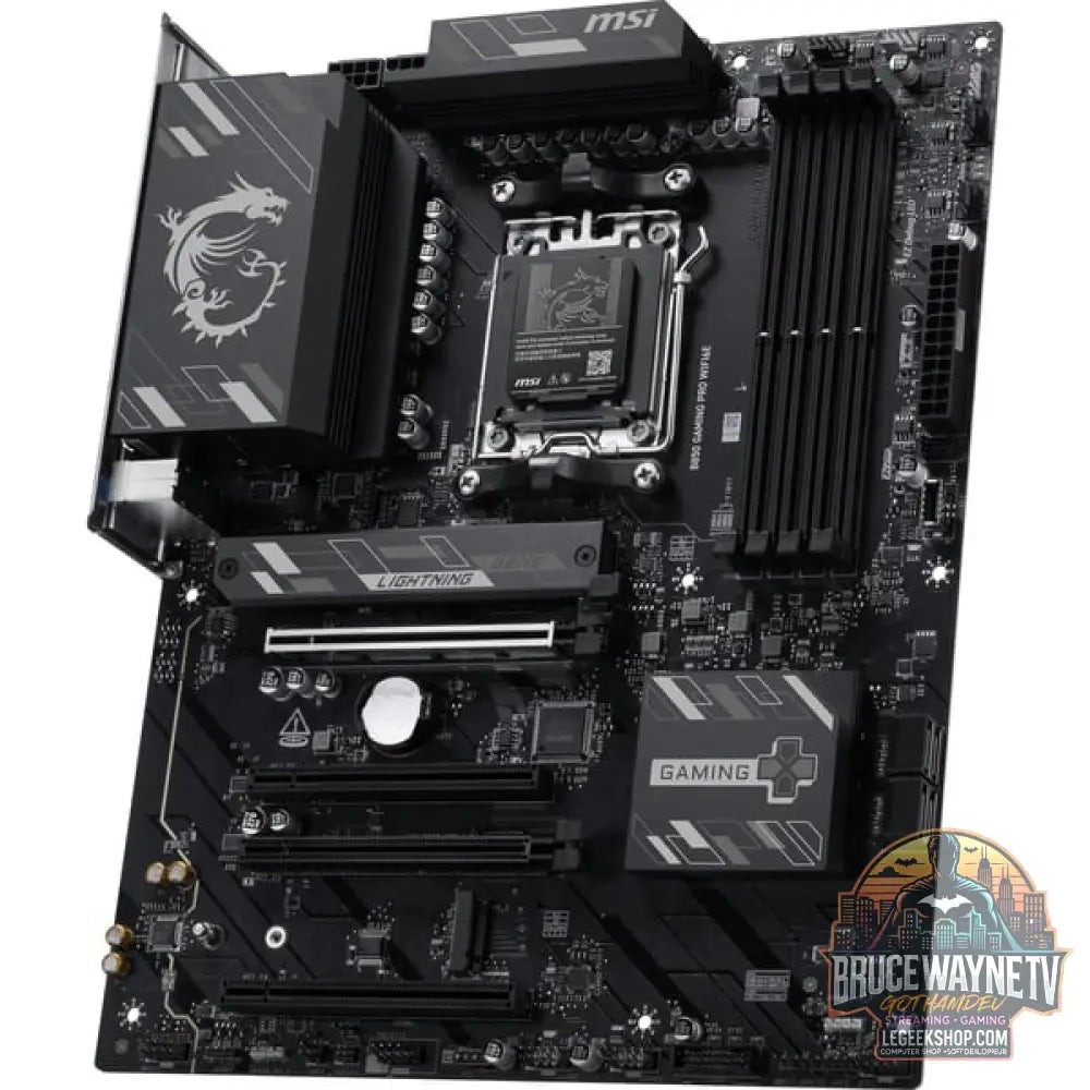 MSI B850 GAMING PRO WIFI6E, carte mère - MSI - vue 3