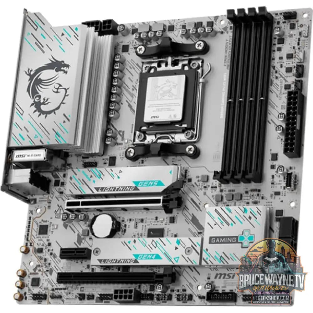MSI B850M GAMING PLUS WIFI, carte mère - MSI - vue 4