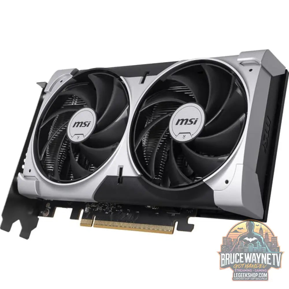 MSI GeForce RTX 5050 8G VENTUS 2X OC, carte graphique DLSS 4, 3x DisplayPort, 1x HDMI 2.1 - MSI - vue 5