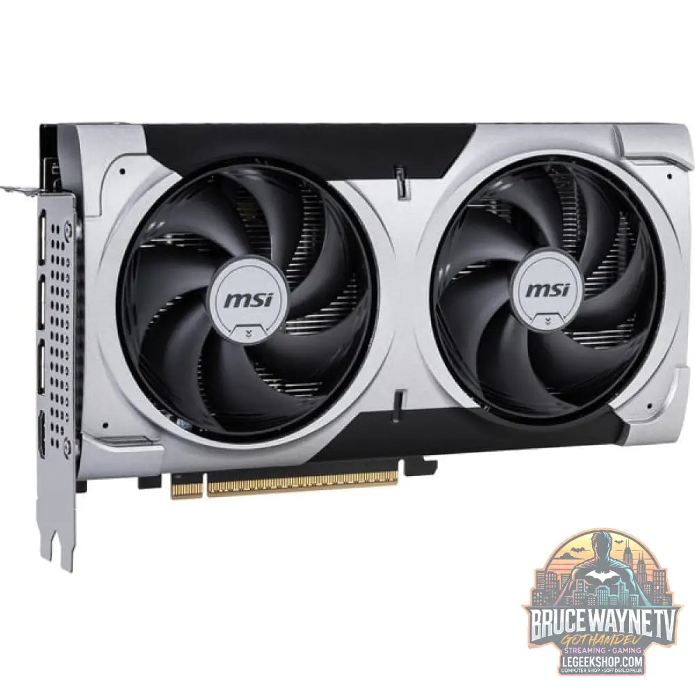 MSI GeForce RTX 5060 Ti VENTUS 2X OC PLUS 16G, carte graphique DLSS 4, 3x DisplayPort, 1x HDMI 2.1 - MSI - vue 2