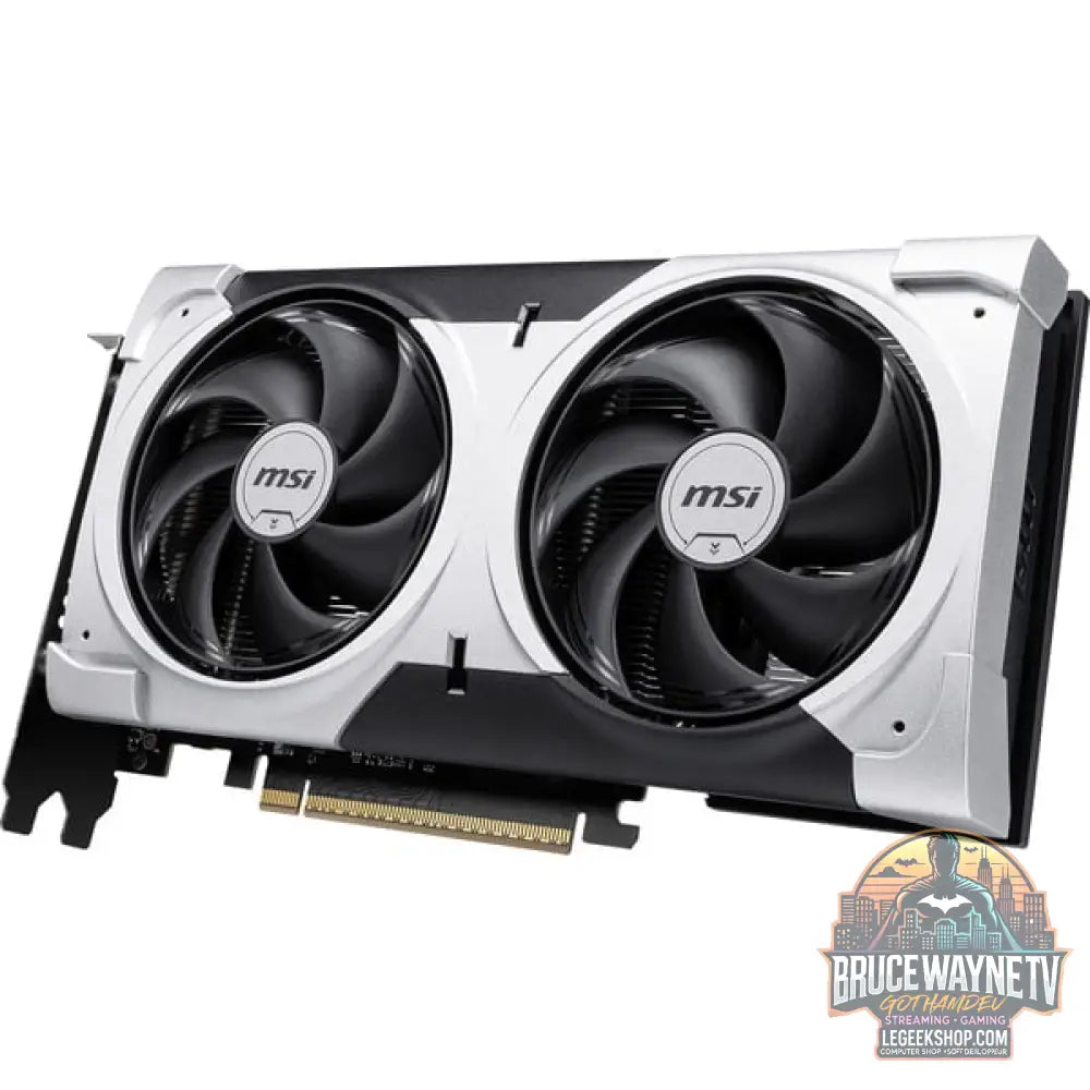 MSI GeForce RTX 5060 Ti VENTUS 2X OC PLUS 8G, carte graphique DLSS 4, 3x DisplayPort, 1x HDMI 2.1 - MSI - vue 3
