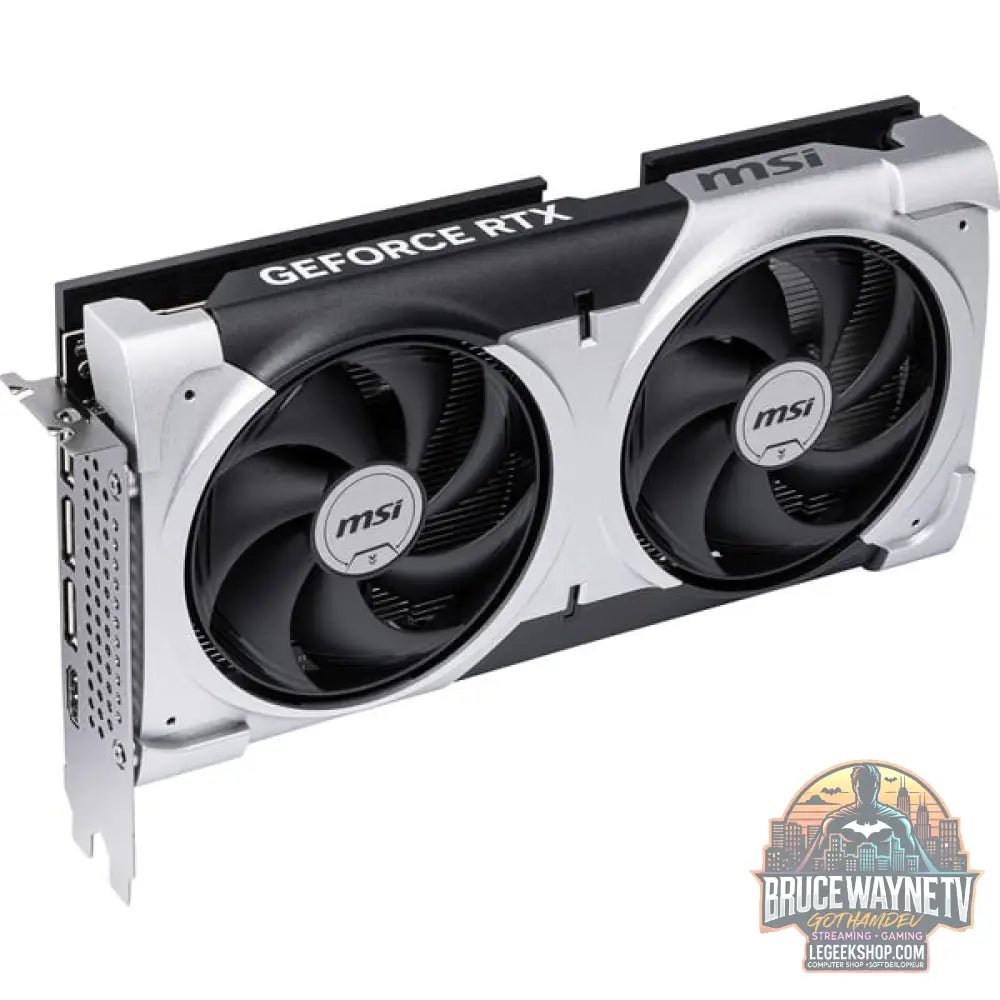 MSI GeForce RTX 5060 Ti VENTUS 2X OC PLUS 8G, carte graphique DLSS 4, 3x DisplayPort, 1x HDMI 2.1 - MSI - vue 4