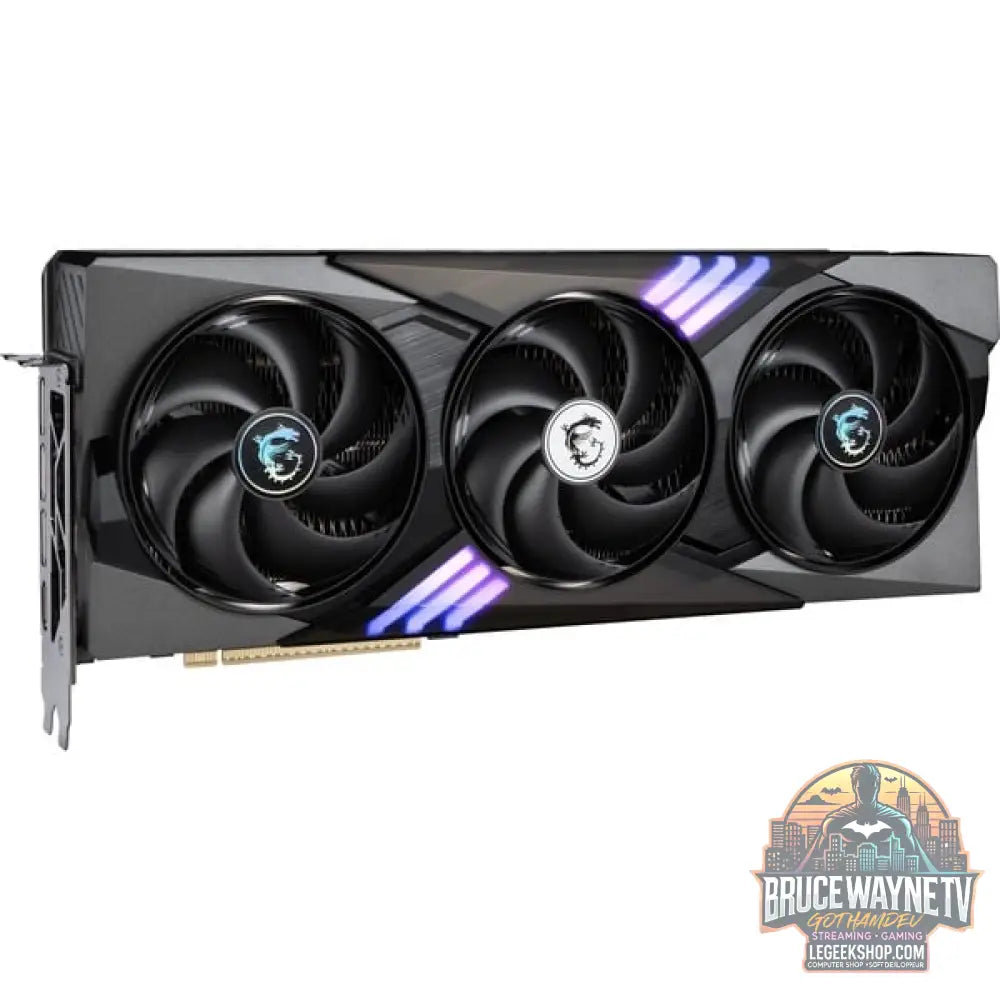 MSI GeForce RTX 5070 12G GAMING TRIO OC, carte graphique DLSS 4, 3x DisplayPort, 1x HDMI 2.1 - MSI - vue 3