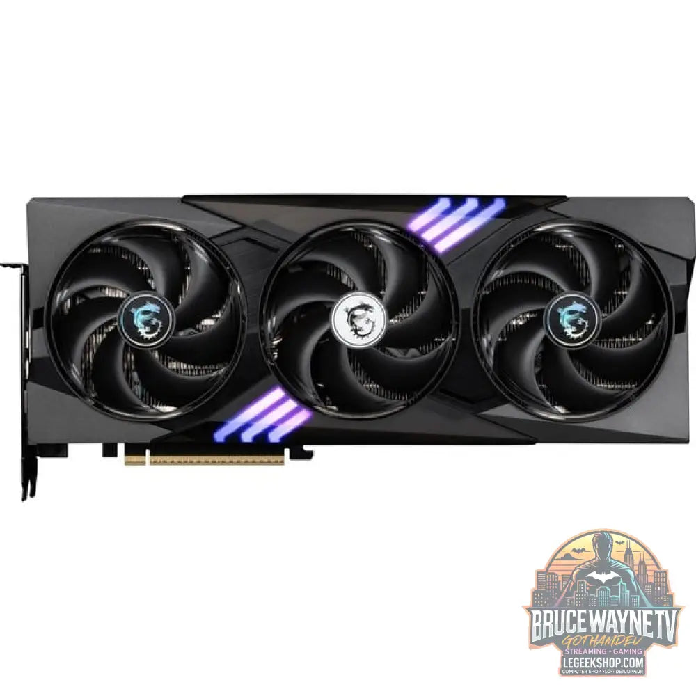 MSI GeForce RTX 5070 12G GAMING TRIO OC, carte graphique DLSS 4, 3x DisplayPort, 1x HDMI 2.1 - MSI - vue 2