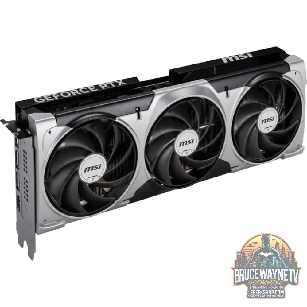 MSI GeForce RTX 5070 Ti 16G VENTUS 3X OC, carte graphique DLSS 4, 3x DisplayPort, 1x HDMI 2.1 - MSI - vue 4