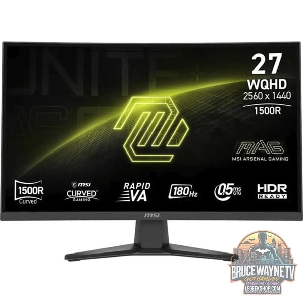 MSI MAG 275CQFDE E18 27" QHD/WQHD VA 180 Hz - MSI