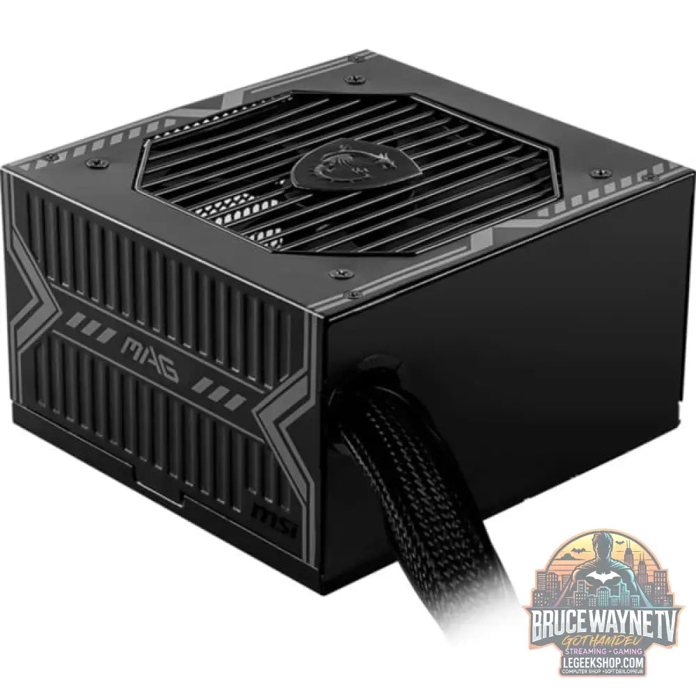 MSI MAG A650BN 650W, alimentation PC - MSI - vue 2