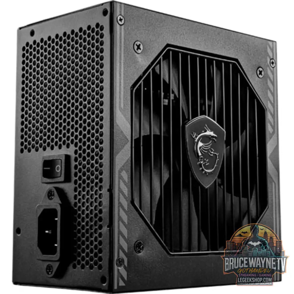 MSI MAG A750BN PCIE5, alimentation PC - MSI - vue 3