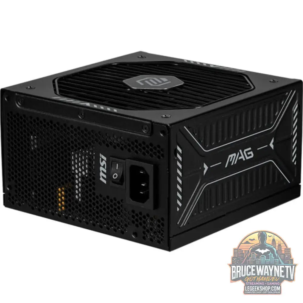 MSI MAG A850GLS PCIE5, alimentation PC - MSI - vue 4