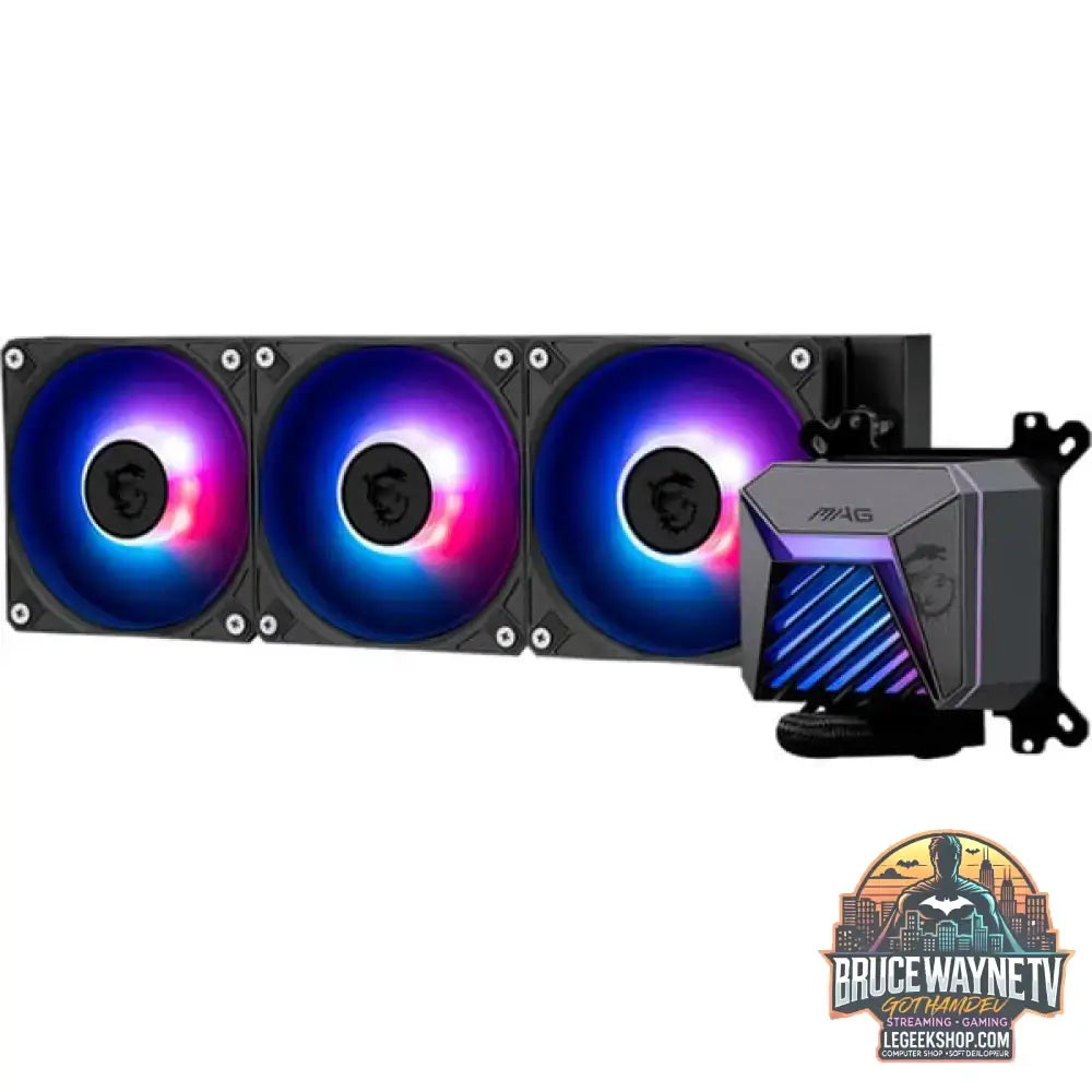 MSI MAG CORELIQUID A15 360, Wasserkühlung schwarz - MSI - vue 4