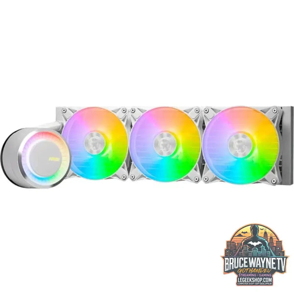 MSI MAG CORELIQUID E360 White 360mm, Wasserkühlung weiß - MSI