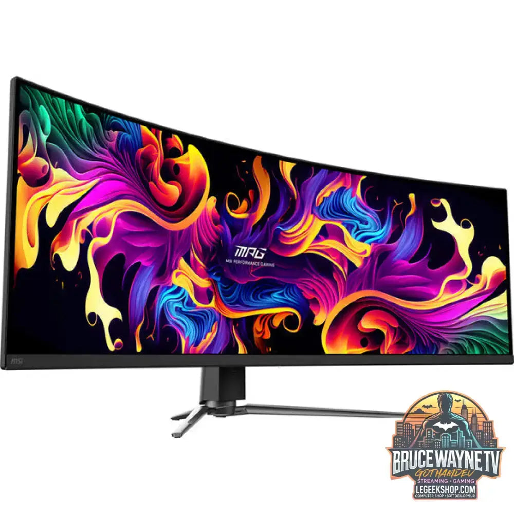 MSI MPG 491CQPDE QD-OLED 49" 5120 × 1440 px QD-OLED 144 Hz - MSI - vue 3