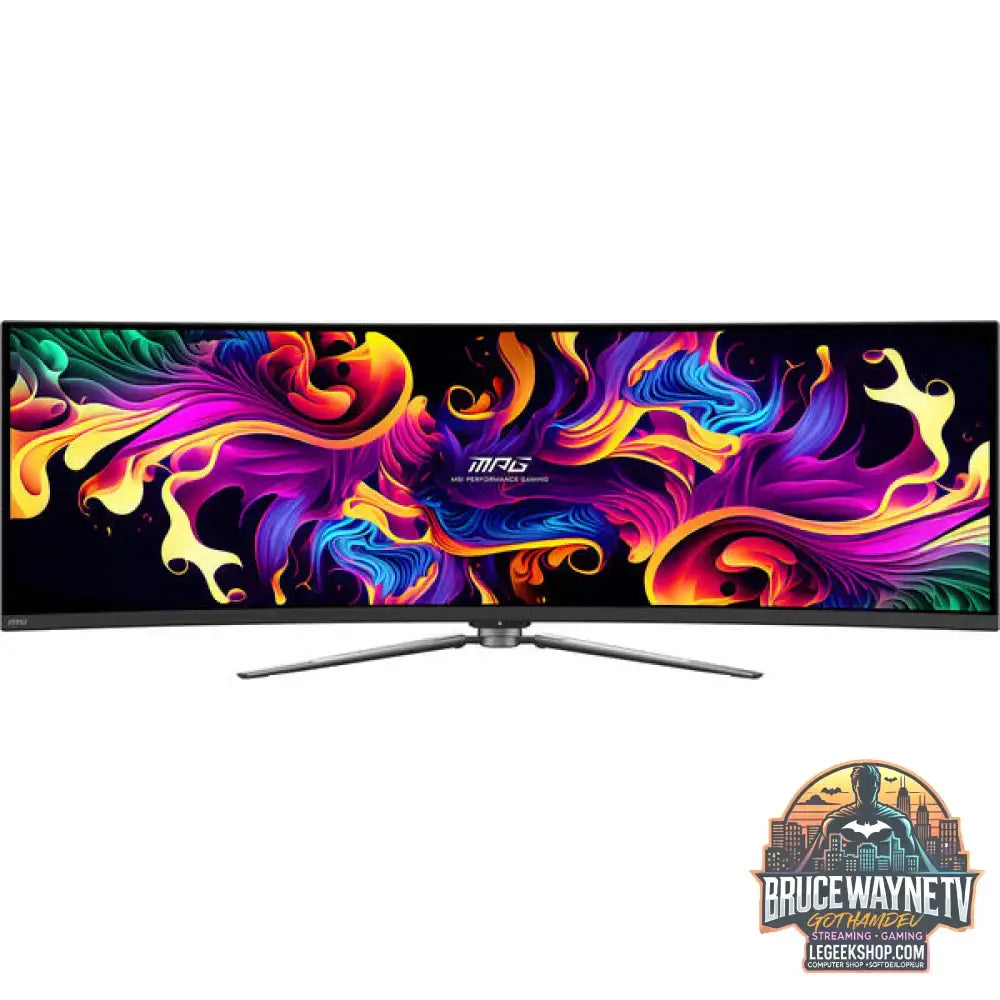 MSI MPG 491CQPDE QD-OLED 49" 5120 × 1440 px QD-OLED 144 Hz - MSI - vue 6