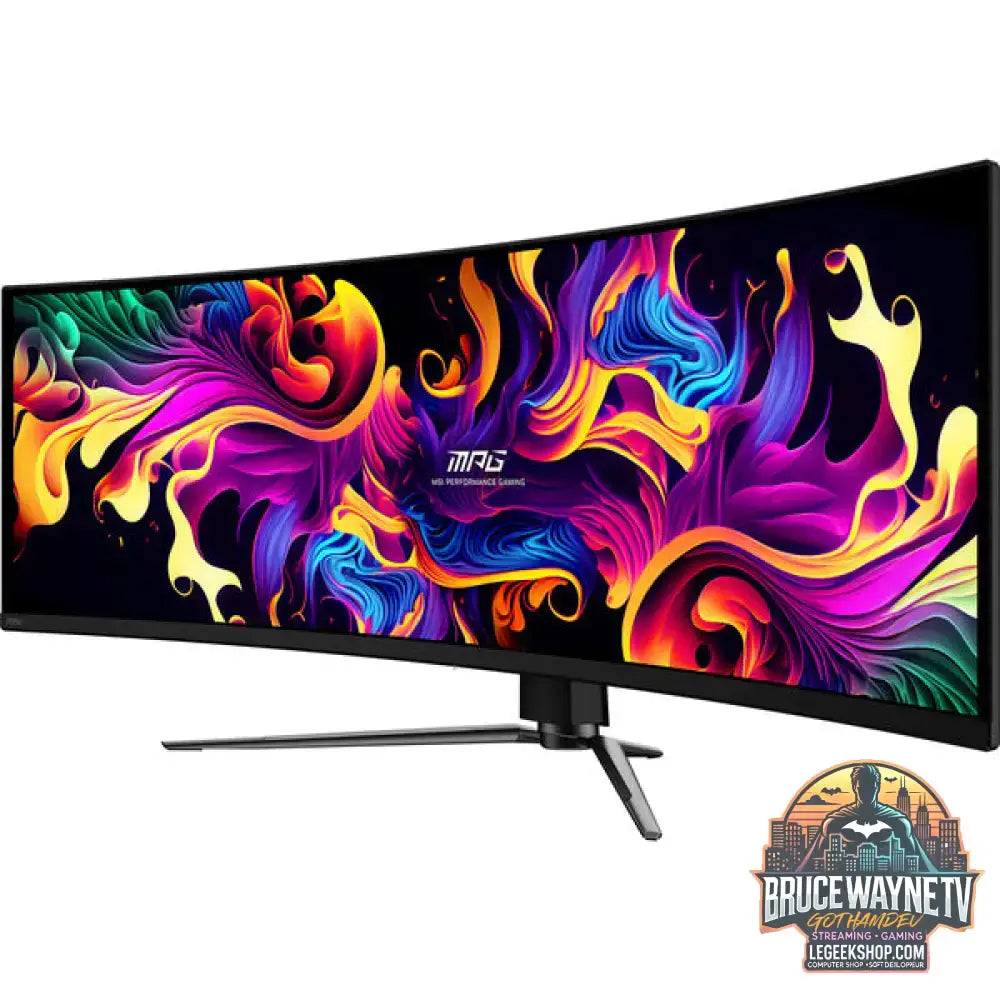 MSI MPG 491CQPDE QD-OLED 49" 5120 × 1440 px QD-OLED 144 Hz - MSI - vue 9