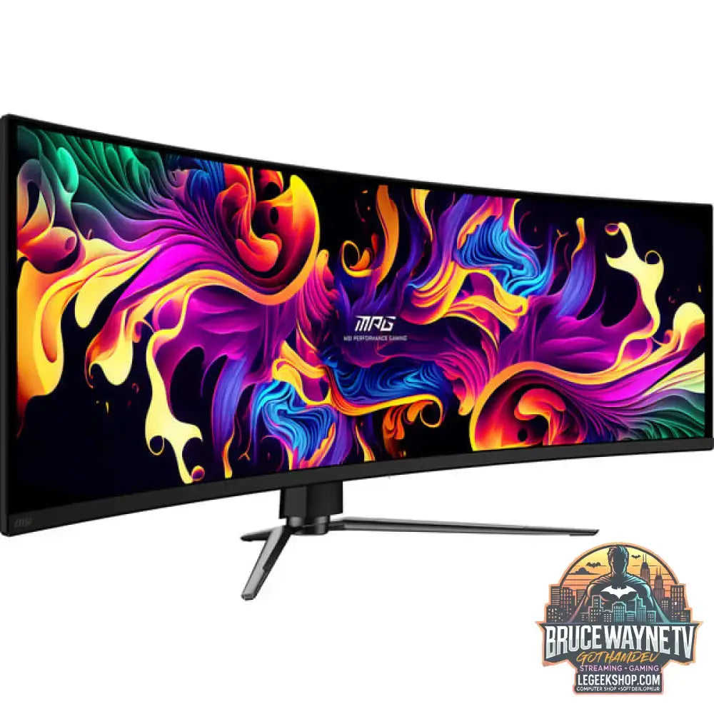MSI MPG 491CQPDE QD-OLED 49" 5120 × 1440 px QD-OLED 144 Hz - MSI - vue 4
