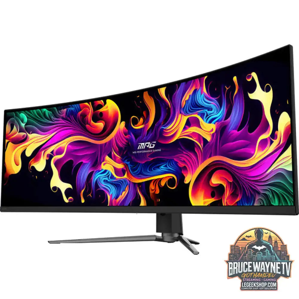 MSI MPG 491CQPDE QD-OLED 49" 5120 × 1440 px QD-OLED 144 Hz - MSI - vue 7