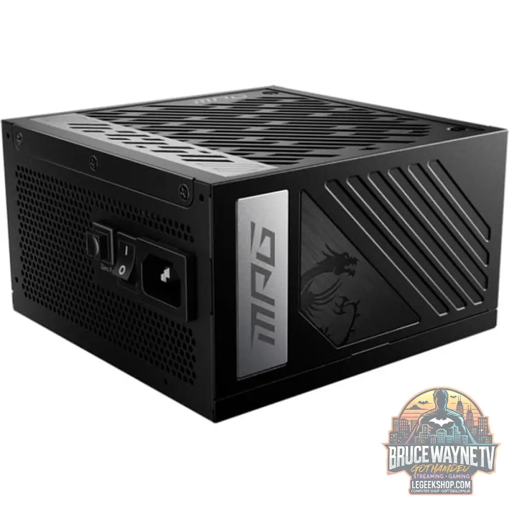 MSI MPG A850G PCIE5 850W, alimentation PC - MSI - vue 2