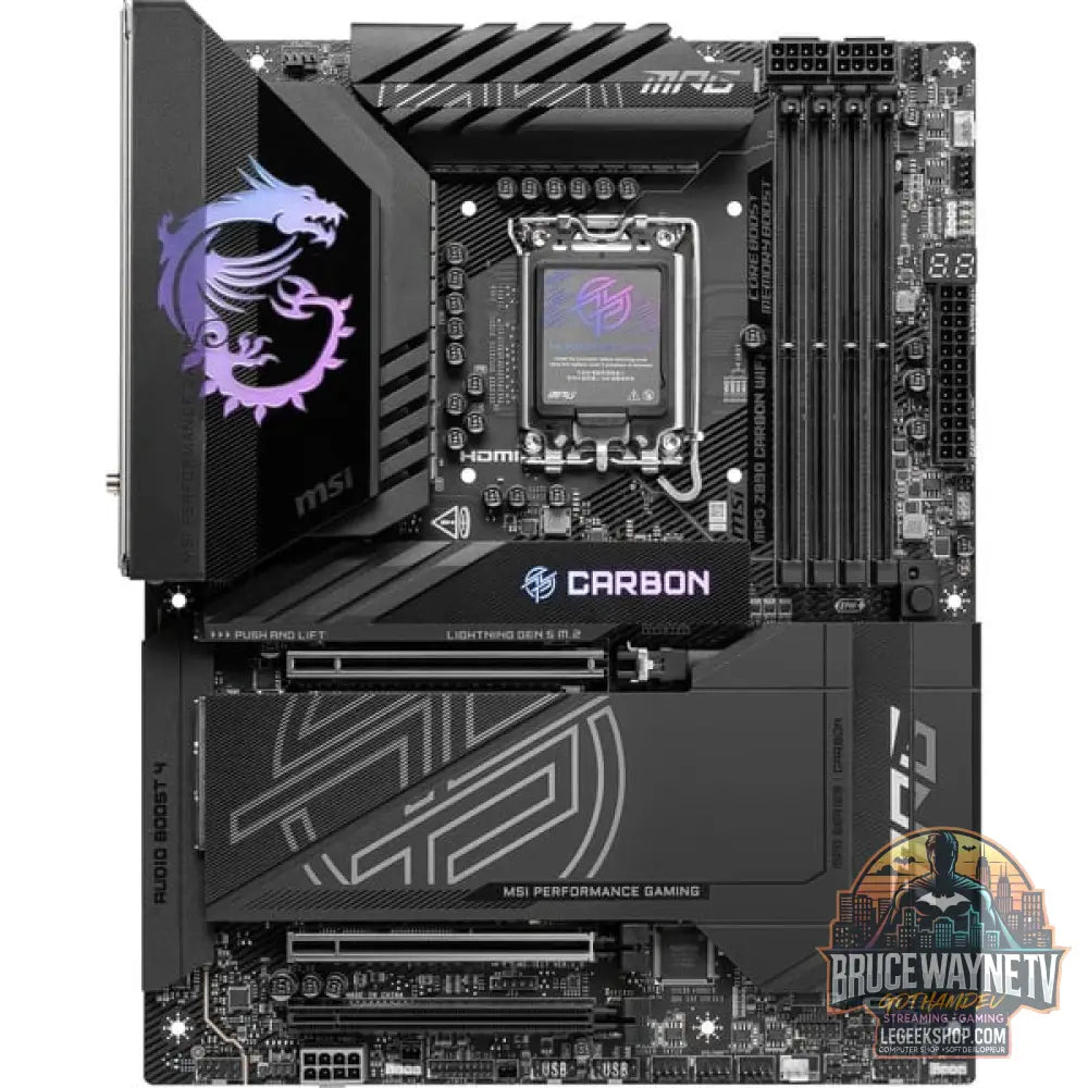 MSI MPG Z890 CARBON WIFI, carte mère - MSI - vue 2