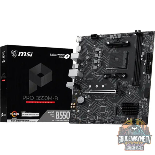 MSI PRO B550M-B, carte mère - MSI