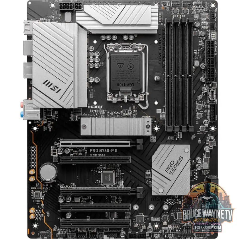 MSI MSI PRO B760-P II, carte mère - MSI - vue 2