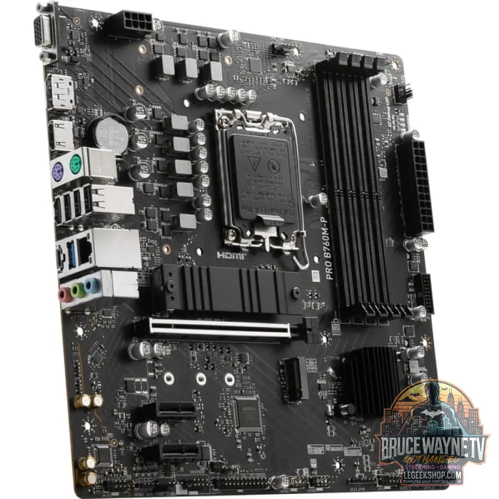 MSI PRO B760M-P, carte mère - MSI - vue 8