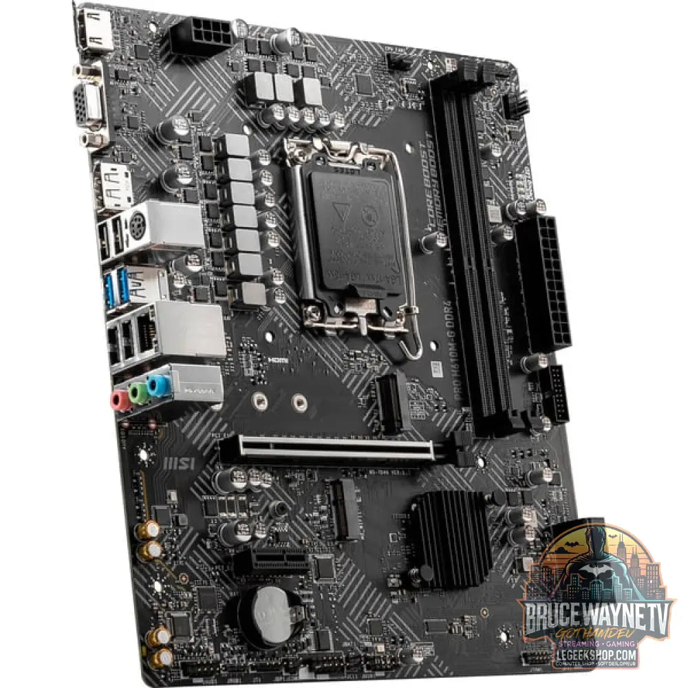 MSI PRO H610M-G DDR4, carte mère - MSI - vue 3