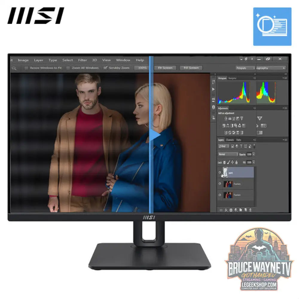 MSI PRO MP245PG 23,8" Full HD IPS 100 Hz - MSI - vue 5