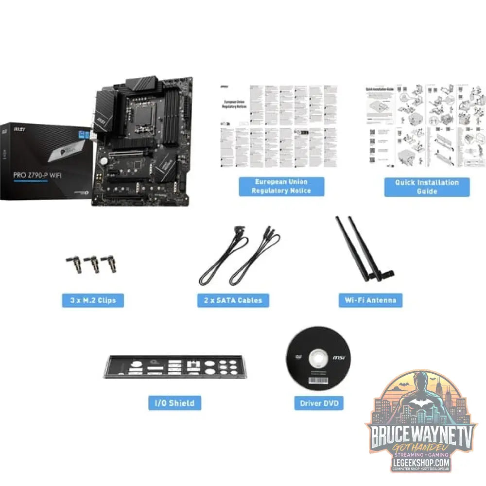 MSI PRO Z790-P WIFI, carte mère - MSI - vue 12