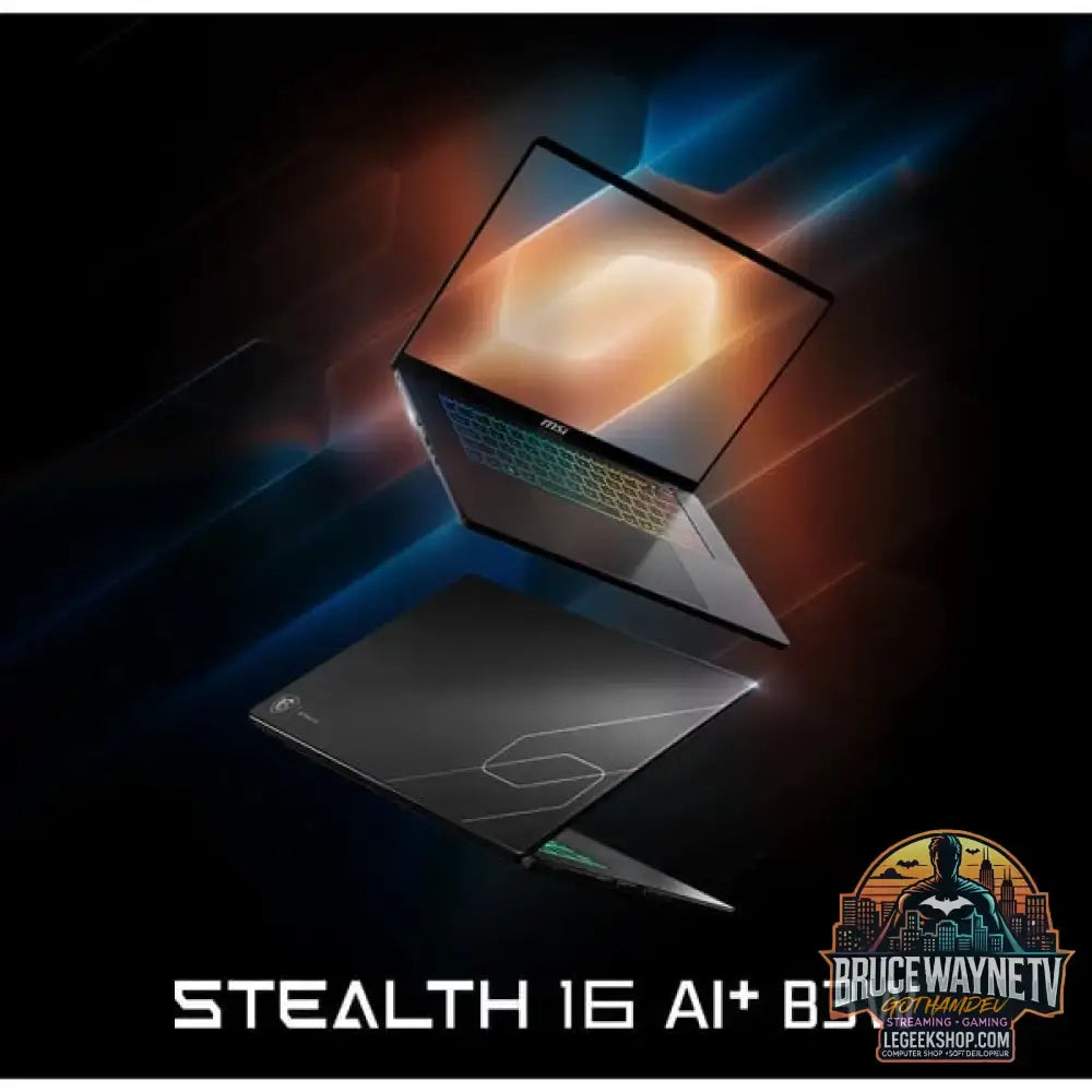 MSI Stealth 16 AI+ B3WI-034, Gaming-Notebook - vue 19