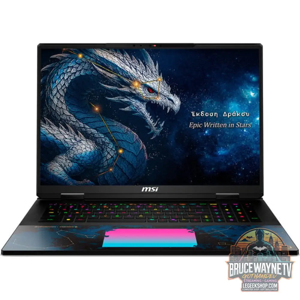 MSI Titan 18 HX Dragon Edition Draco Epic A2WJ-1218, Gaming-Notebook - vue 2