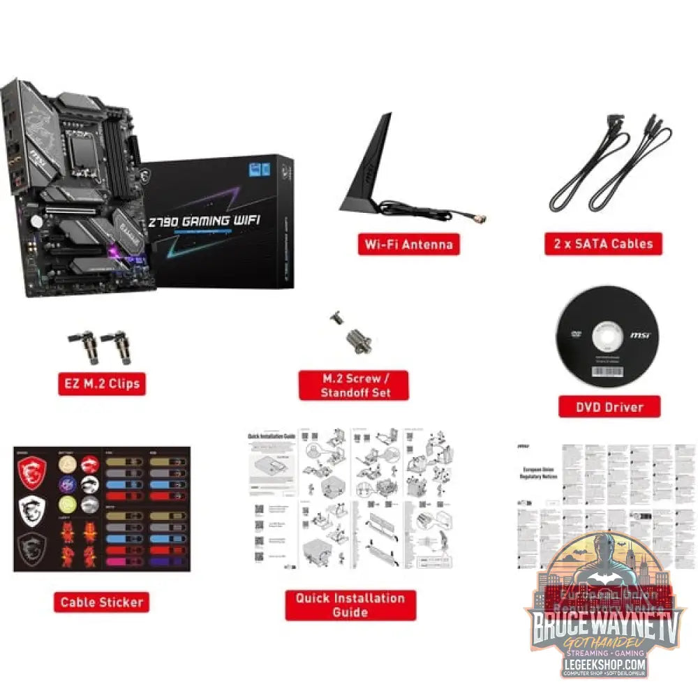 MSI Z790 GAMING PLUS WIFI, carte mère - MSI - vue 12