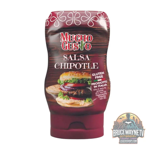 Mucho Gusto Salsa Chipotle sauce à base de mayonnaise avec piment chipotle de 260g (Paquet de 9) - Snacks & boissons