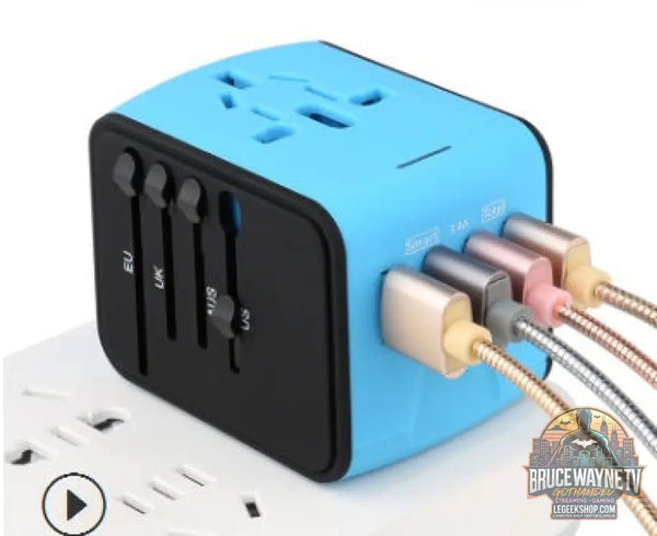 Multiprise Multifonction USB Rallonge Électrique Sécurisée - Multiprise