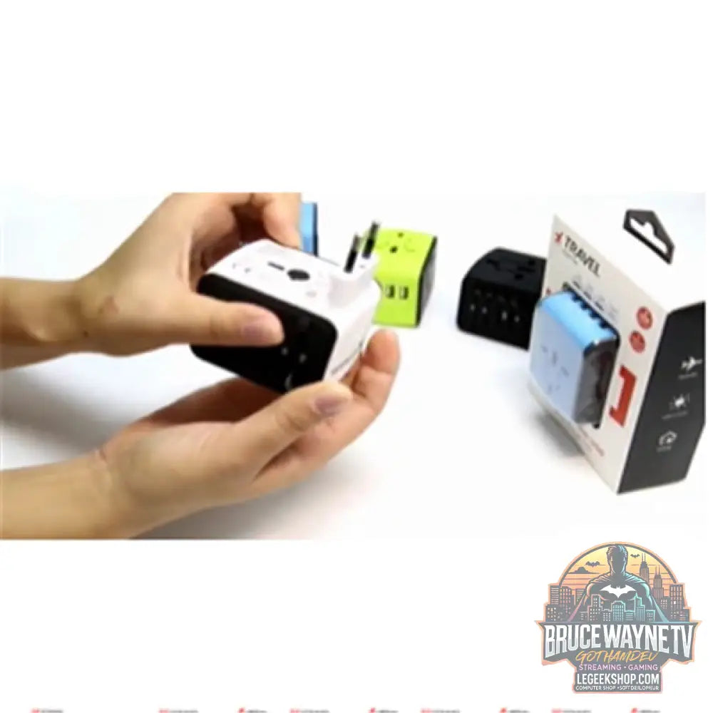 Multiprise Multifonction USB Rallonge Électrique Sécurisée - Multiprise