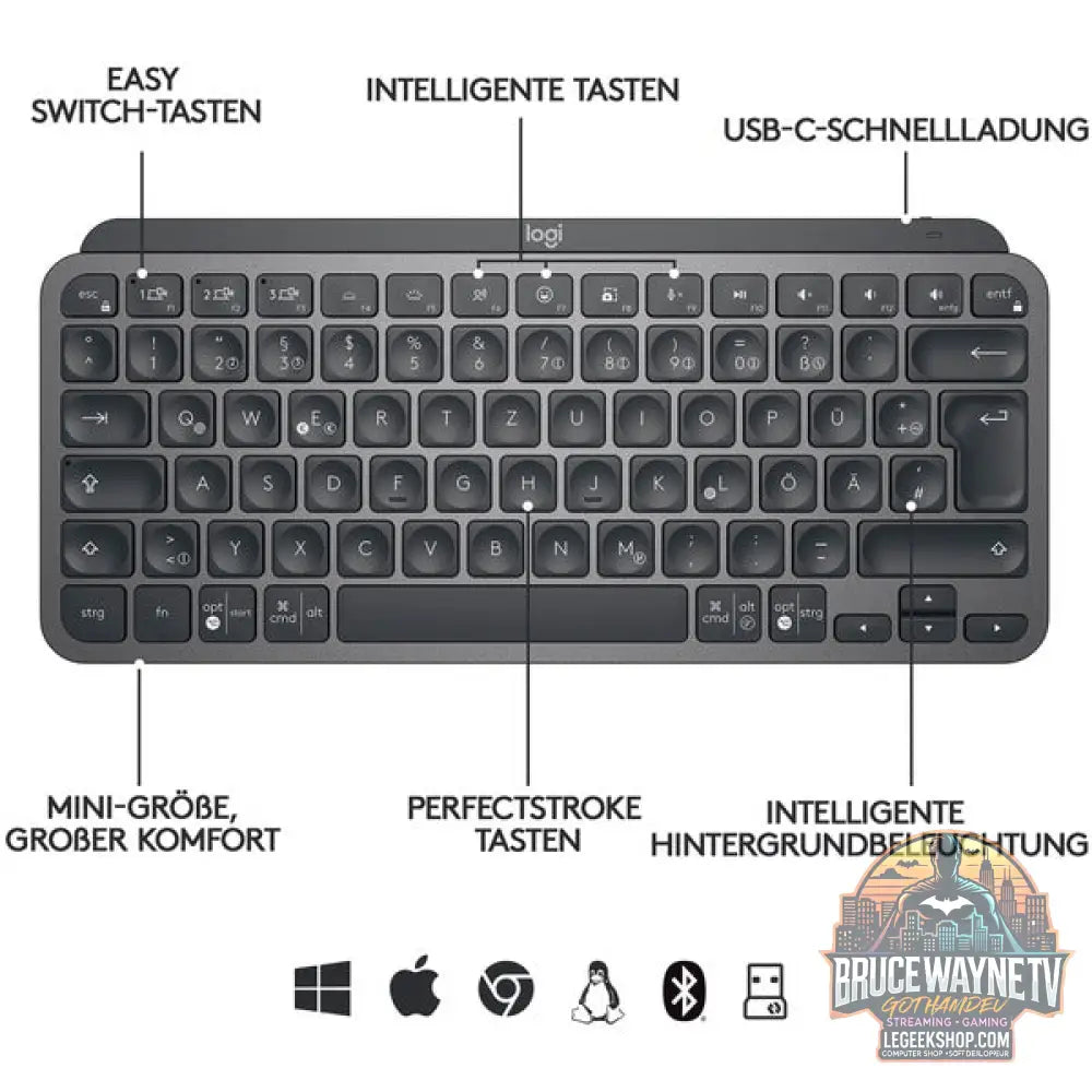 MX Keys Mini for Business - Logitech - vue 6