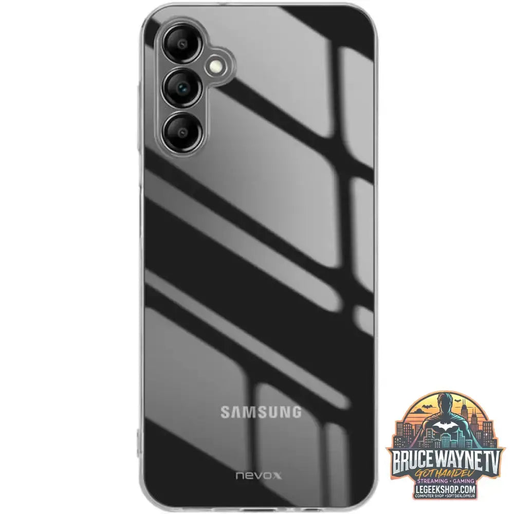 Nevox StyleShell Flex, Handyhülle transparent, Samsung Galaxy A15 5G / A15 4G - Feature: Aussparung für Kamera - vue 2