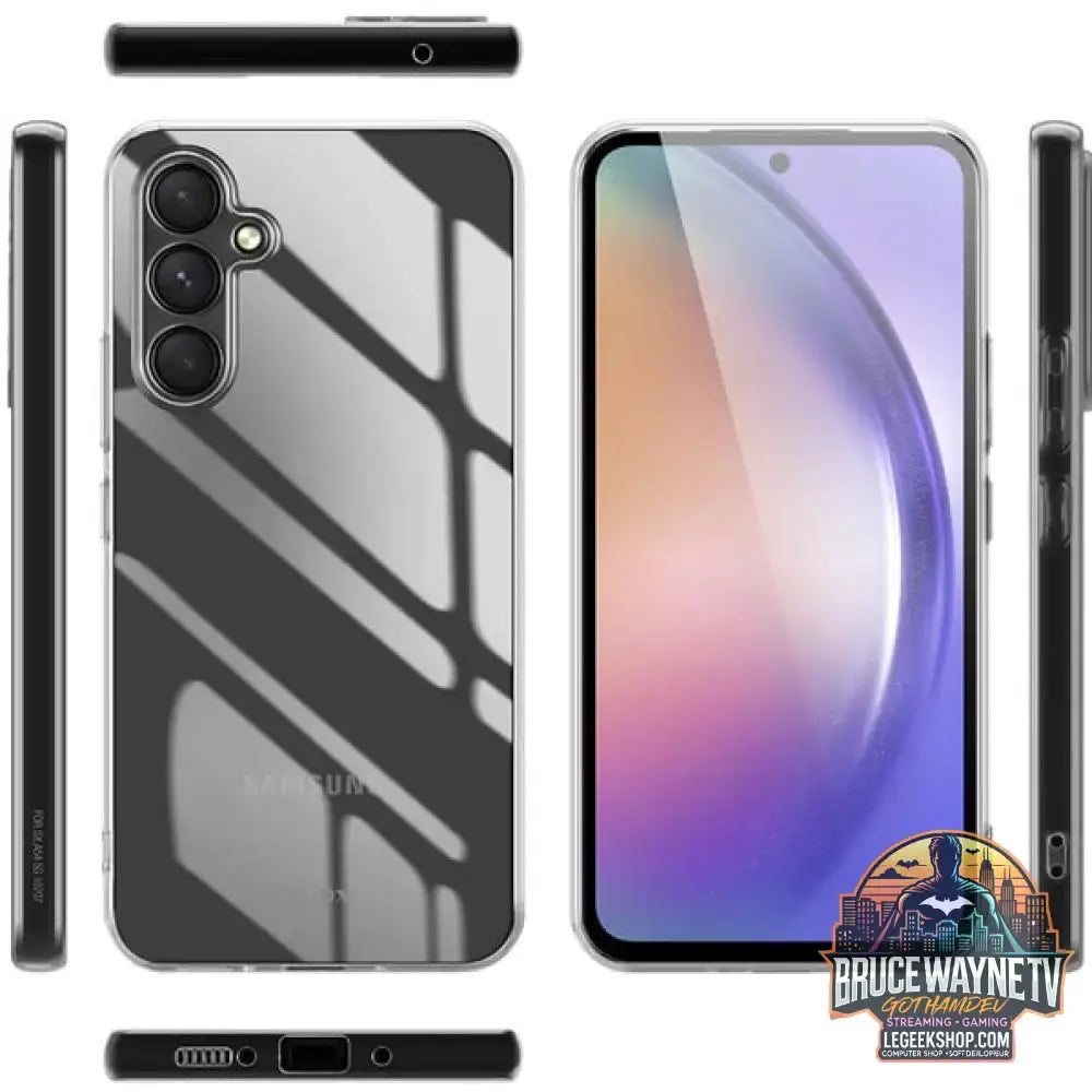 Nevox StyleShell FLEX, Handyhülle transparent, Samsung Galaxy A37 5G - Feature: Aussparung für Kamera - vue 5