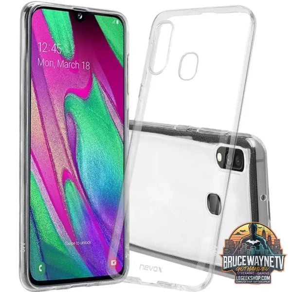 Nevox StyleShell Flex, Handyhülle transparent, Samsung Galaxy A41 - Feature: Aussparung für Kamera