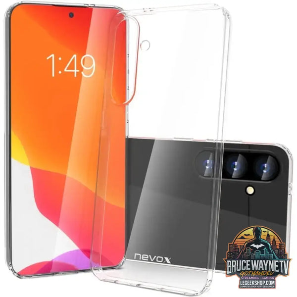 Nevox StyleShell Flex, Handyhülle transparent, Samsung Galaxy S24 Plus - Feature: Aussparung für Kamera