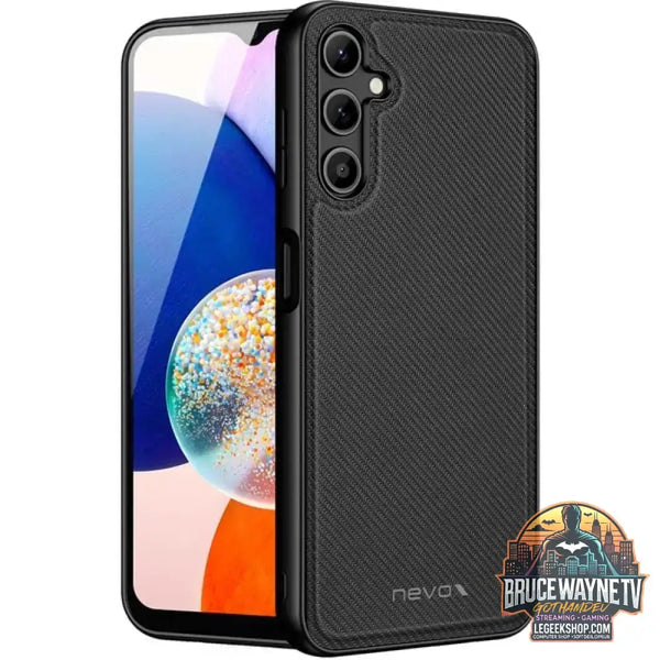 Nevox StyleShell NYLO, Handyhülle schwarz, Samsung Galaxy A15 5G / A15 4G - Feature: Aussparung für Kamera