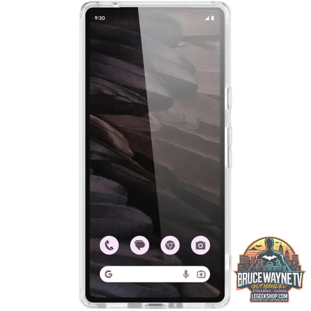 Nevox StyleShell SHOCKFLEX, Handyhülle transparent, Google Pixel 8A - Feature: Aussparung für Kamera - vue 2