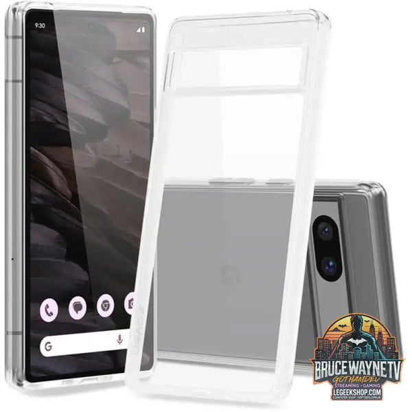 Nevox StyleShell SHOCKFLEX, Handyhülle transparent, Google Pixel 8A - Feature: Aussparung für Kamera