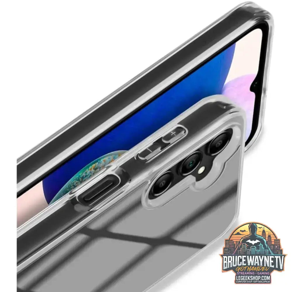 Nevox StyleShell SHOCKFlex, Handyhülle transparent, Samsung Galaxy A15 5G / A15 4G - Feature: Aussparung für Kamera - vue 4