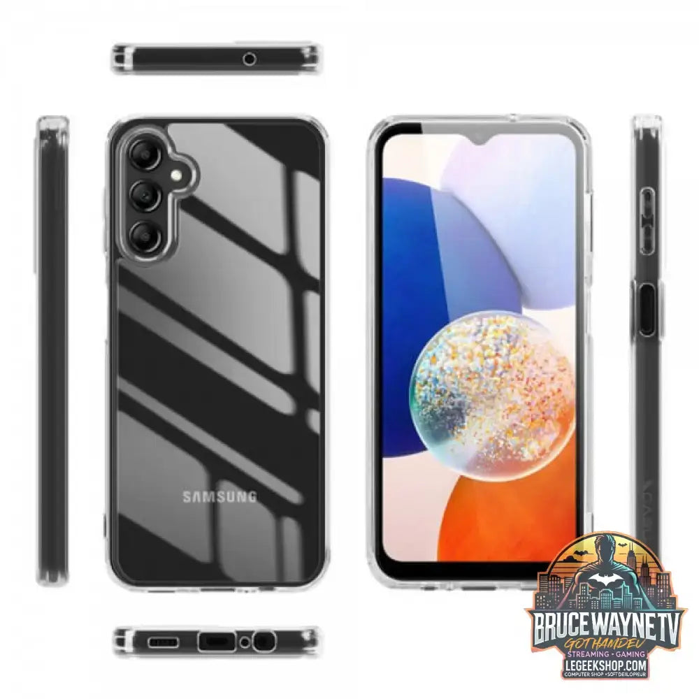 Nevox StyleShell SHOCKFlex, Handyhülle transparent, Samsung Galaxy A17 5G - Feature: Aussparung für Kamera - vue 4
