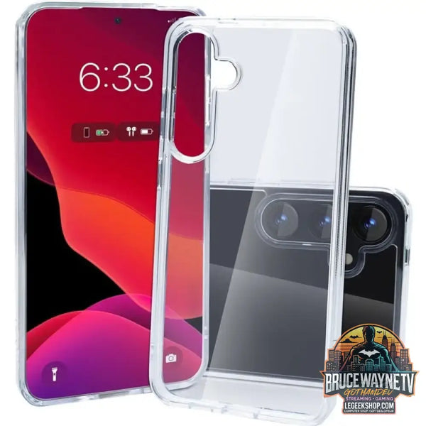 Nevox StyleShell SHOCKFlex, Handyhülle transparent, Samsung Galaxy S25 Plus - Feature: Aussparung für Kamera