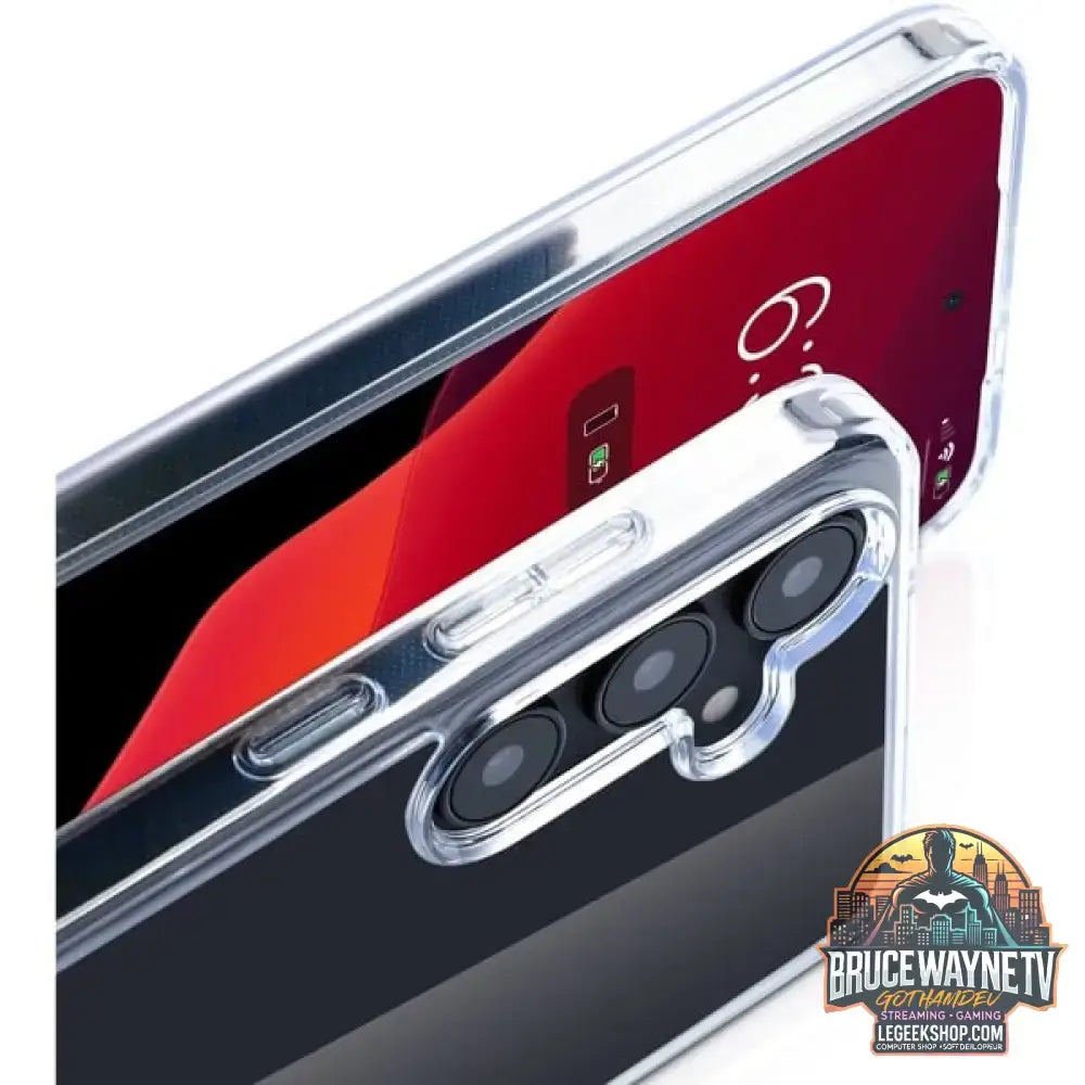 Nevox StyleShell SHOCKFlex, Handyhülle transparent, Samsung Galaxy S25 Plus - Feature: Aussparung für Kamera - vue 5