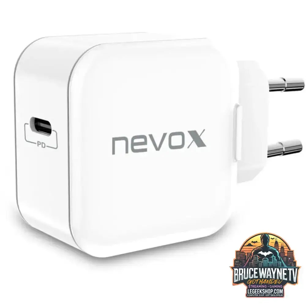 Nevox USB PD Type C Ladegerät 20Watt weiss weiß - Nevox - vue 3